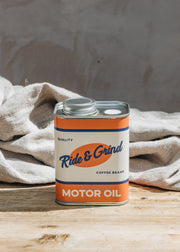 Ride & Grind Motor Oil House Espresso Coffee Beans