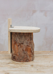 Wildlife World Natural Log Robin Nesting Box