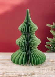 Bungalow Bungalow Paper Noble Tree Decoration in Forest, 30cm
