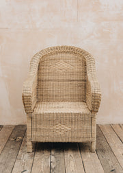 Cane Indoor Furniture Nzuri Classic Cane One Seater Sofa