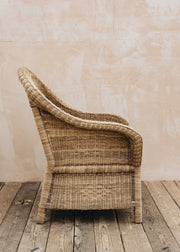 Cane Indoor Furniture Nzuri Classic Cane One Seater Sofa