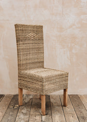 Cane Indoor Furniture Nzuri Closed Weave Cane Dining Chair