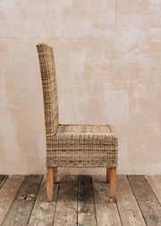 Cane Indoor Furniture Nzuri Closed Weave Cane Dining Chair