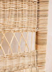 Cane Indoor Furniture Nzuri Original Cane Headboard, 152x144cm