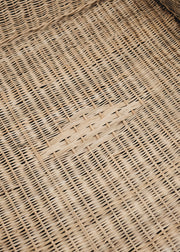 Cane Indoor Furniture Nzuri Relaxed Cane One Seater Sofa