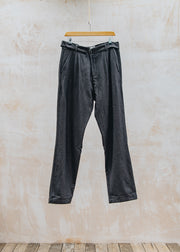 William Lockie Belted Trousers in Lowery Brown