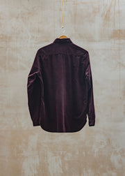 Oliver Spencer Brook Shirt in Plum