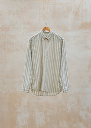 Brook Shirt in Sand and Black