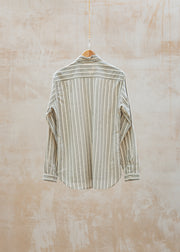 Oliver Spencer Brook Shirt in Sand and Black