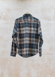 Oliver Spencer Treviscoe Shirt in Larsen Brown