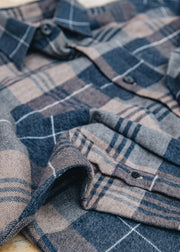 Oliver Spencer Treviscoe Shirt in Larsen Brown