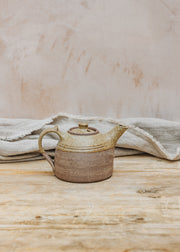 Hook Norton Pottery Burford Design Stoneware Two Cup Domed Teapot