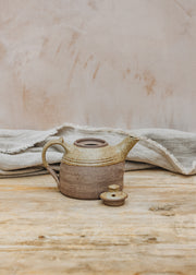 Hook Norton Pottery Burford Design Stoneware Two Cup Domed Teapot