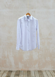 Paul Smith White Patterned Cotton Shirt - XL