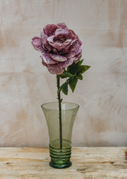 Maggie: Timeless Flowers Artificial Single Peony in Purple