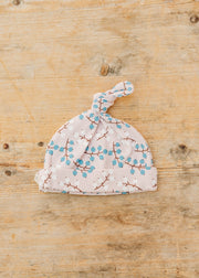 Pigeon Organics Babies' Knotted Hat in Winter Berry