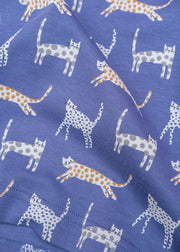 Pigeon Organics T-Shirt in Cats Blue