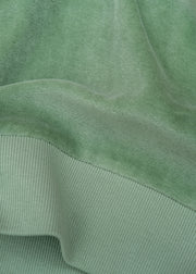 Pigeon Organics Velour Sweatshirt in Green