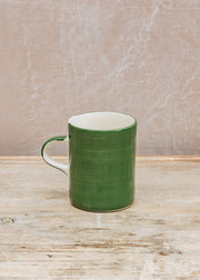 Musango Pottery Musango Pottery Plain Wash Demi Mug in Moss Green