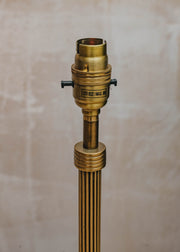 Pooky Lighting Small Wrappling Table Lamp in Antique Brass