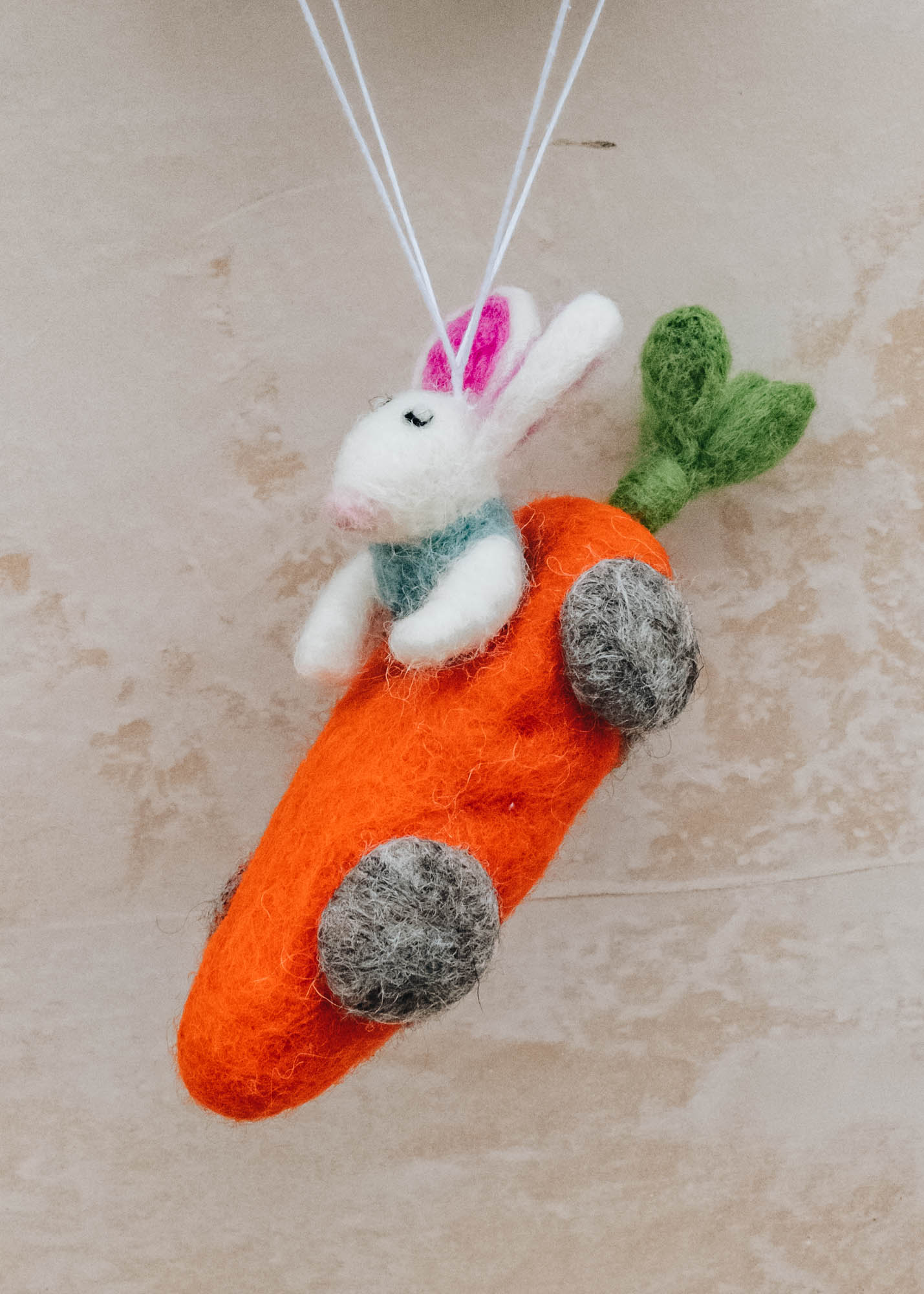 A World Of Craft Rabbit with Parachute Mobile