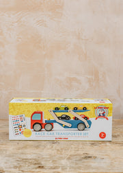 Le Toy Van Race Car Transporter Set