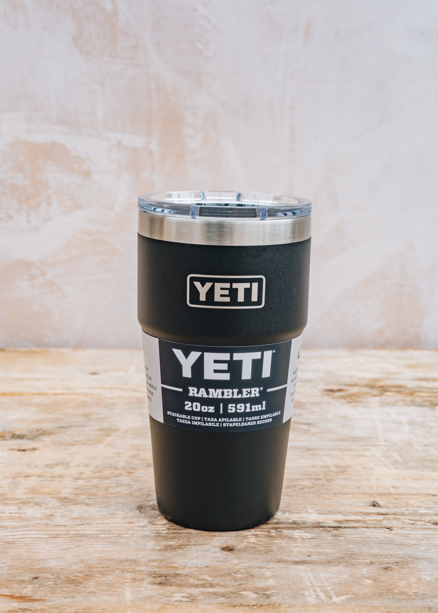 Rambler Stackable Cup 20oz in Black – Burford Garden Co.