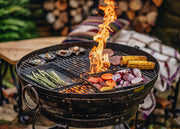 Kadai Recycled Kadais with High and Low Stands