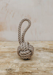 Nordog Rope Dog Toy in Taupe