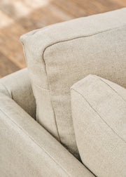 The Hastings Sofa Company Rosa Sofa in Linen Slubby Linen