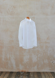 Kenny Ryder Salvatore Piccolo Handmade White Cotton Dress Shirt/ M