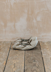Sanders Shepherd of Sweden Saga Slippers in Stone