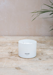 Meraki Meraki Scented Candle in Fresh Linen, 340g