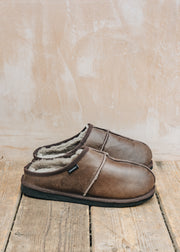Sanders Men's Bobo Stone Slippers in Oil Antique