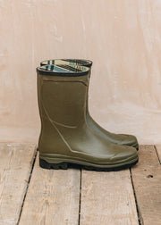 Le Chameau Le Chameau Men's Short Cross Country Bottilon Wellington Boots in Green