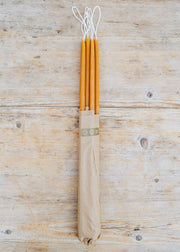 Skär Organics Slim Beeswax Dinner Candle in Paprika, 16