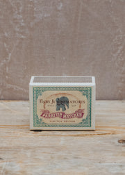 Maileg Sleepy Wakey Baby Mouse in Blue Matchbox