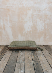 Tweedmill Tweed Small Dog Bed with Suede Base in Light Chocolate, 49x72cm