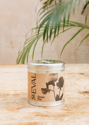 St Eval Tin Candle in Sweet Pea