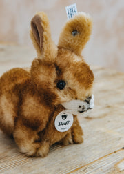 Steiff Hoppel Brown Tipped Rabbit