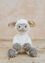 Steiff Lita White and Taupe Lamb