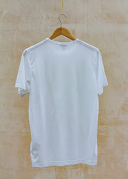Sunspel Crew Neck T-Shirt in White