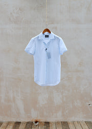 Kenny Ryder Thom Sweeney NEW Cotton Seersucker Striped Resort Shirt/ S