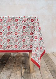 Bungalow Roja Scarlet Tablecloth