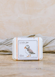 The Chocolate Detective Chocolate Salted Caramel Puffin Eggs, twelve pieces