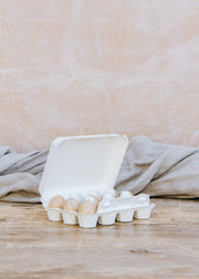 The Chocolate Detective Chocolate Praline and Salted Caramel Turtle Dove Eggs, twelve pieces