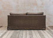 The Hastings Sofa Company Rosa Sofa in Walnut Slubby Linen