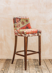 The Kilim Co. Kilim Bar Stool, Style C