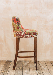 The Kilim Co. Kilim Bar Stool, Style C