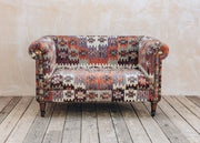The Hastings Sofa Company Kilim Chesterfield Sofa, Style A